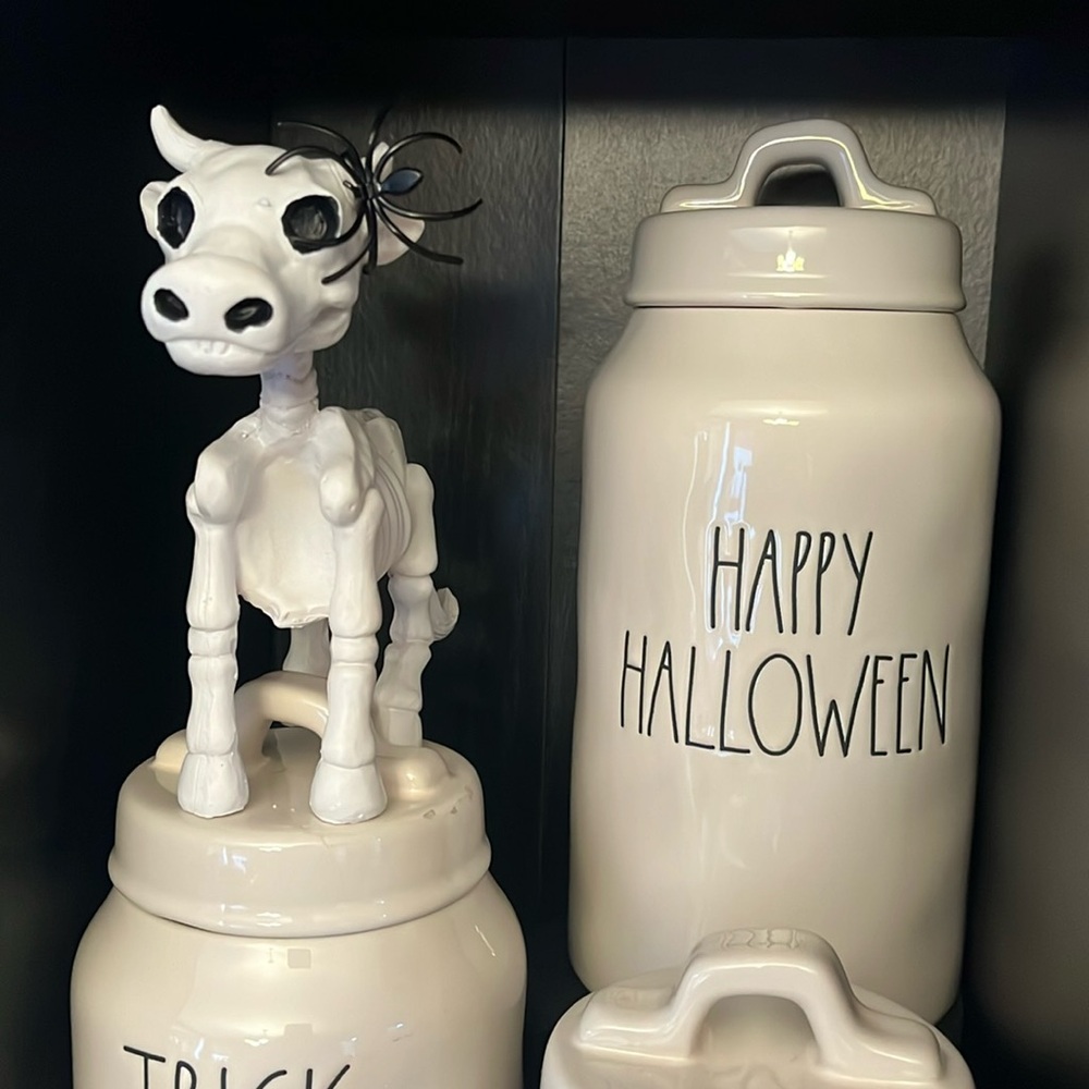 Halloween Skeleton Cow